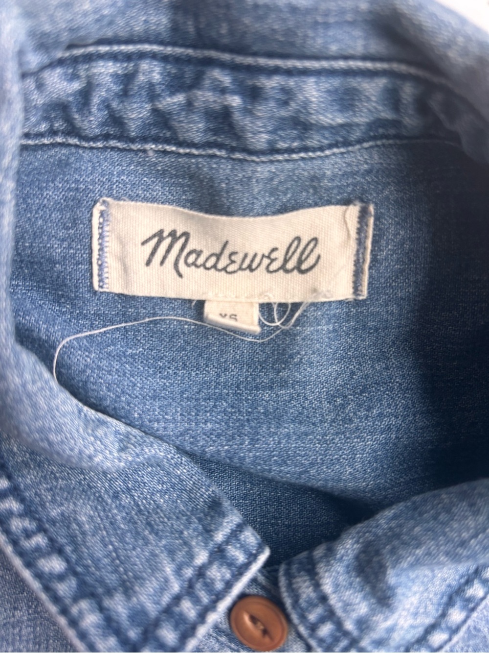 Madewell Light Blue Denim Shirt Jacket - Picture 2 of 4